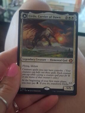 Magic: The Gathering - Eirdu, Carrier of Dawn Trading Card (White)